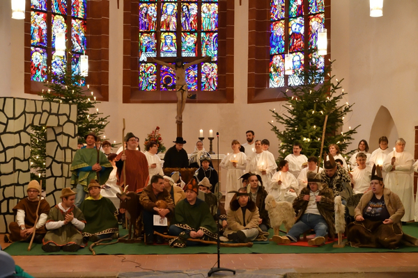 Weihnachtsgottesdienst in der Blasiikirche mit großem Krippenspiel